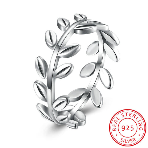 925 Sterling Silver Ring  New fashion branch ring woman - Aborto Crafts