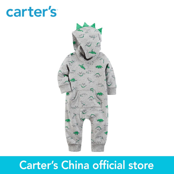 Carter's baby children kids clothing boy spring&summer Spike Jumpsuit Crafted soft French terry cotton 3D spike 118H960 - Aborto Crafts