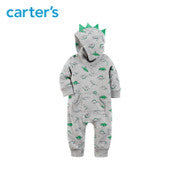 Carter's baby children kids clothing boy spring&summer Spike Jumpsuit Crafted soft French terry cotton 3D spike 118H960 - Aborto Crafts